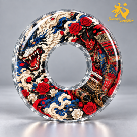 Okami to Oni - 狼と鬼 | Shinai Tsuba Độc Quyền Sengoku Samurai 