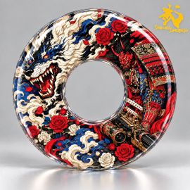 Okami to Oni - 狼と鬼 | Shinai Tsuba Độc Quyền Sengoku Samurai 