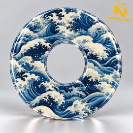Shiranami - 白波 | Shinai Tsuba Độc Quyền Sengoku Samurai 