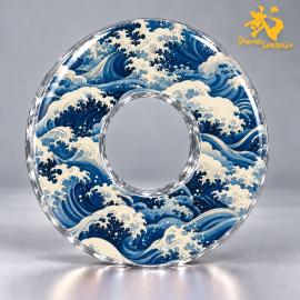 Shiranami - 白波 | Shinai Tsuba Độc Quyền Sengoku Samurai 