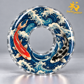 Nishikigoi no Mai - 錦鯉の舞  | Shinai Tsuba Độc Quyền Sengoku Samurai 