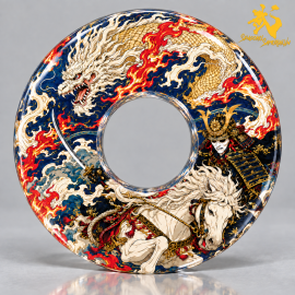 Ryukishi - 龍騎士 | Shinai Tsuba Độc Quyền Sengoku Samurai 