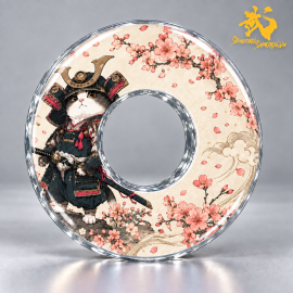 Sakura no Neko Bushi - 桜の猫武士 | Shinai Tsuba Độc Quyền Sengoku Samurai 