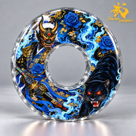 Kurohyo no Shugosha - 黒豹の守護者 | Shinai Tsuba Độc Quyền Sengoku Samurai 