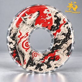 Akatsuki no Okami - 暁の狼 | Shinai Tsuba Độc Quyền Sengoku Samurai 