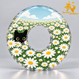 Hanabatake no Kuroneko - 花畑の黒猫 | Shinai Tsuba Độc Quyền Sengoku Samurai 