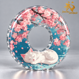 Sakura no Madoromi - 桜の微睡み | Shinai Tsuba Độc Quyền Sengoku Samurai 