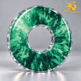 Vân đá - Xoáy màu trừu tượng - Nhóm 3 (4 mẫu) | Shinai Tsuba Độc Quyền Sengoku Samurai 