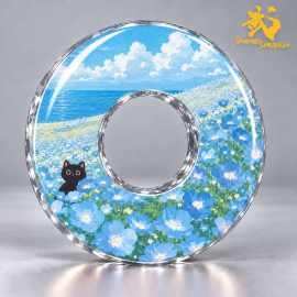 Aoi Hana no Umi - 青い花の海 | Shinai Tsuba Độc Quyền Sengoku Samurai 