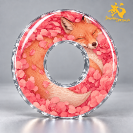 Hana ni Nemuru Kitsune - 花に眠る狐 | Shinai Tsuba Độc Quyền Sengoku Samurai 