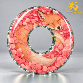 Hana ni Nemuru Kitsune - 花に眠る狐 | Shinai Tsuba Độc Quyền Sengoku Samurai 