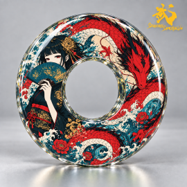  Akaryu no Hime - 赤龍の姫| Shinai Tsuba Độc Quyền Sengoku Samurai 