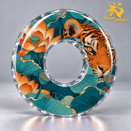 Hasu no Tora - 蓮の虎 | Shinai Tsuba Độc Quyền Sengoku Samurai 
