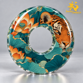 Hasu no Tora - 蓮の虎 | Shinai Tsuba Độc Quyền Sengoku Samurai 