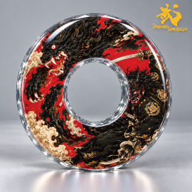 Samurai - Oni - Võ sĩ - Nhóm 2 (2 mẫu) | Shinai Tsuba Độc Quyền Sengoku Samurai 