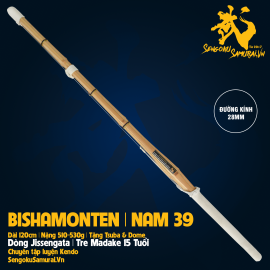 BISHAMON | Shinai Jissengata cán 28mm | Nam 39 