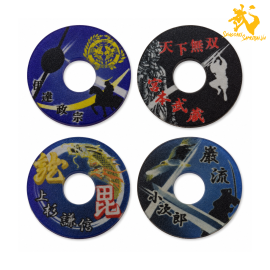 BUSHI | Shinai Tsuba Họa Tiết Danh Tướng Nhật 
