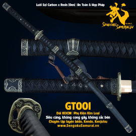 GT001 | Kiếm Nhật Phi Kim Tổng Hợp 