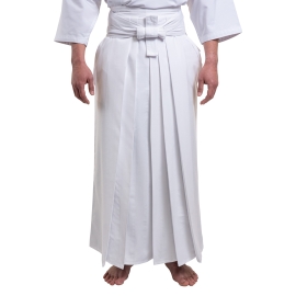 SHIROKEN-H (Quần) | Kendo Hakama Cơ Bản 
