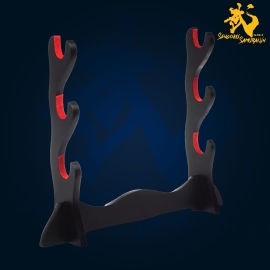 Kệ Gỗ | Giá Đỡ Kiếm 3 Tầng 