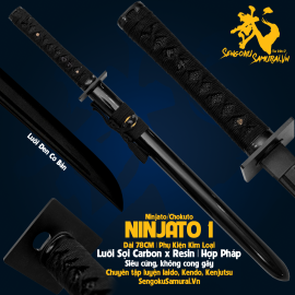 NINJATO 1 (78CM) | Kiếm Ninja Phi Kim Tổng Hợp 