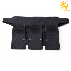 Tare Kendo Light Type – Họa Tiết Quả Trám, Vải Nhuộm Aizome #11000 
