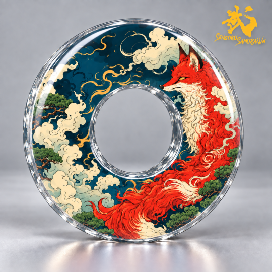 Cáo - Kitsune (2 mẫu) | Shinai Tsuba Độc Quyền Sengoku Samurai 