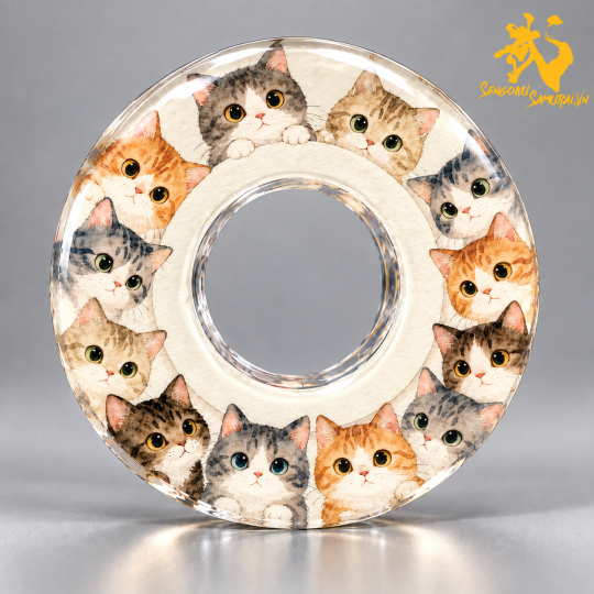 Koneko no Wa - 子猫の輪 | Shinai Tsuba Độc Quyền Sengoku Samurai 