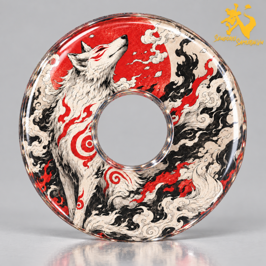 Akatsuki no Okami - 暁の狼 | Shinai Tsuba Độc Quyền Sengoku Samurai 