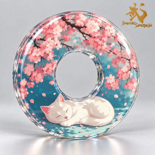 Sakura no Madoromi - 桜の微睡み | Shinai Tsuba Độc Quyền Sengoku Samurai 