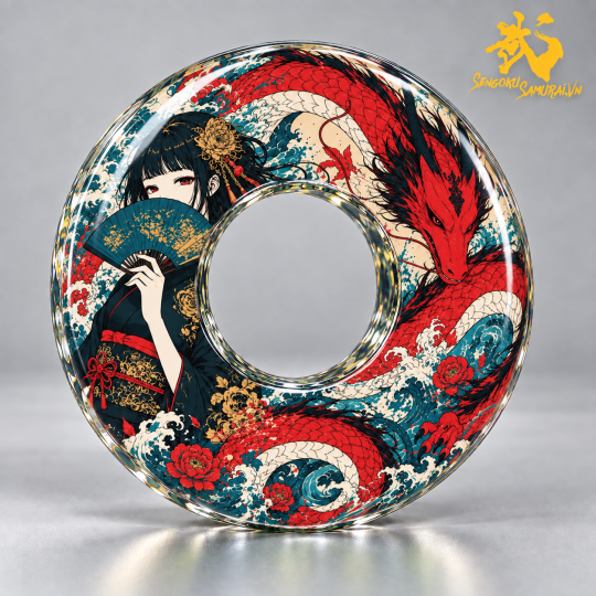  Akaryu no Hime - 赤龍の姫| Shinai Tsuba Độc Quyền Sengoku Samurai 