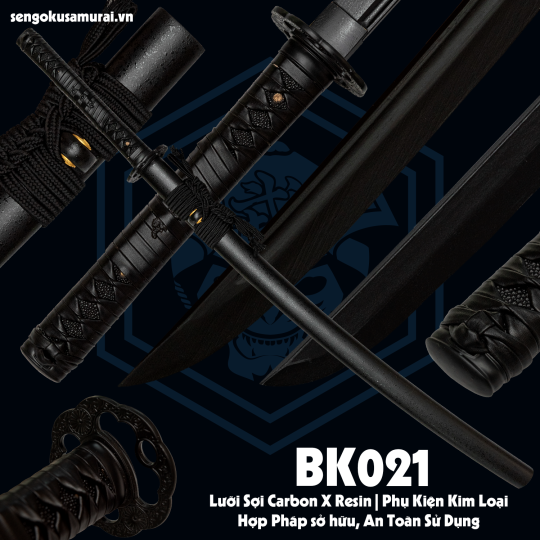 BK021 | Kiếm Nhật Phi Kim Tổng Hợp 