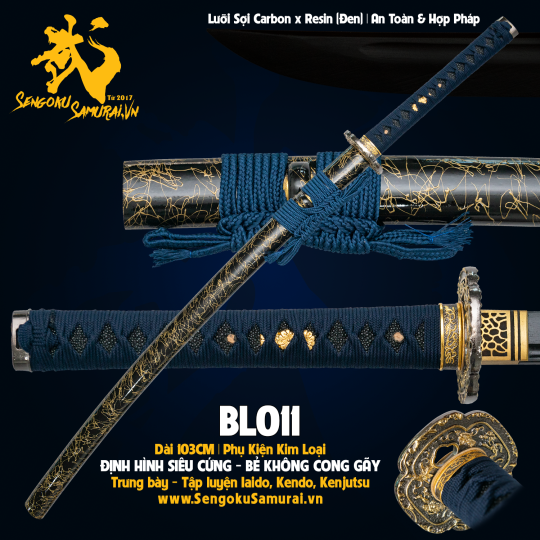 BL011 | Kiếm Nhật Phi Kim Tổng Hợp 
