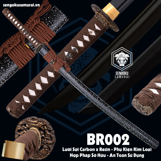 BR002 | Kiếm Nhật Phi Kim Tổng Hợp 
