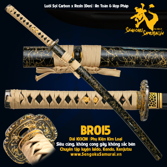 BR015 | Kiếm Nhật Phi Kim Tổng Hợp 