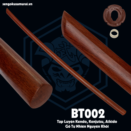 BT002-DAITO (Nâu) | Kiếm Gỗ | Bokken | Bokuto 
