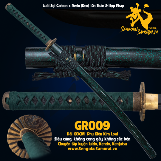 GR009 | Kiếm Nhật Phi Kim Tổng Hợp 