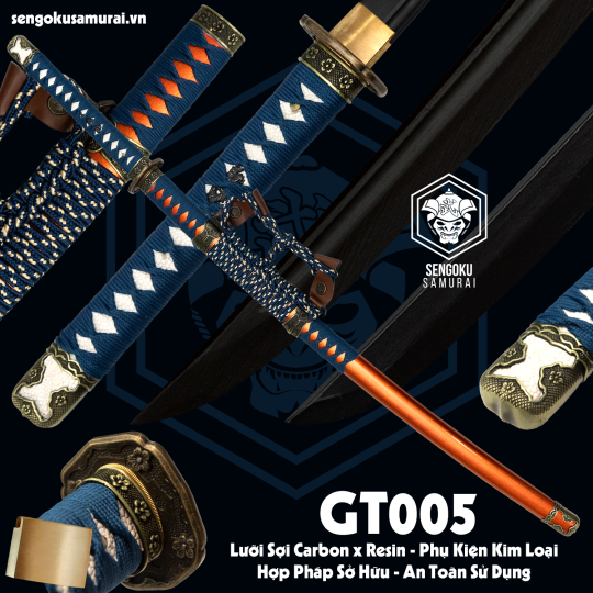 GT005 | Kiếm Nhật Phi Kim Tổng Hợp 