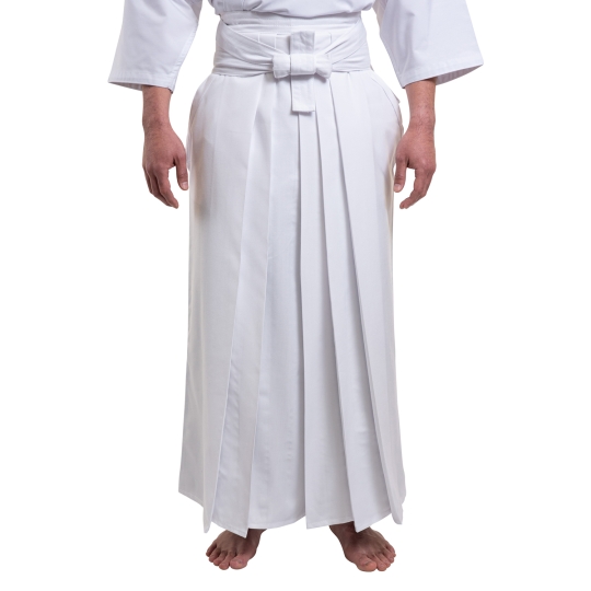 SHIROKEN-H (Quần) | Kendo Hakama Cơ Bản 