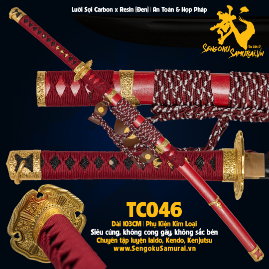 TC046 | Kiếm Nhật Phi Kim Tổng Hợp 
