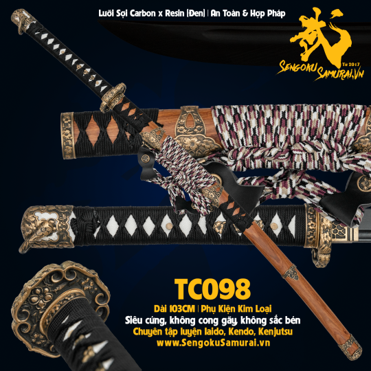 TC098 | Kiếm Nhật Phi Kim Tổng Hợp 