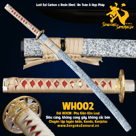 WH002 | Kiếm Nhật Phi Kim Tổng Hợp 