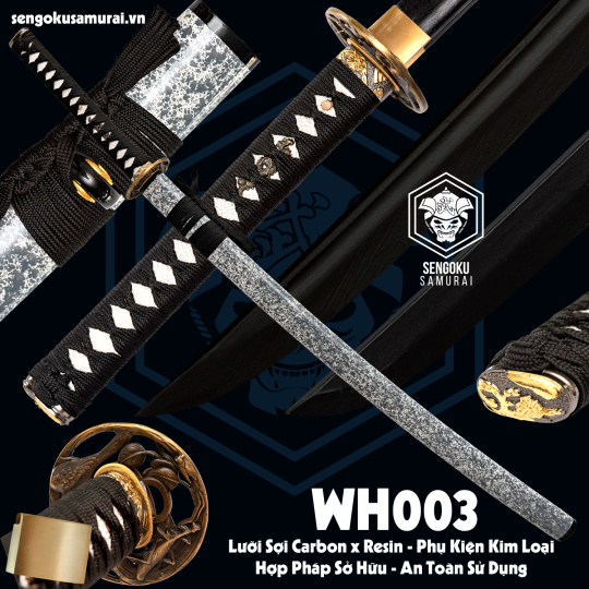 WH003 | Kiếm Nhật Phi Kim Tổng Hợp 