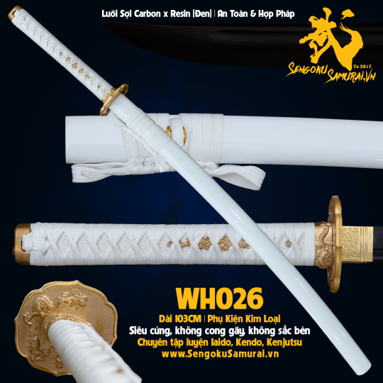 WH026 | Kiếm Nhật Phi Kim Tổng Hợp 