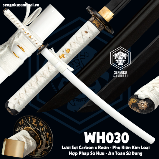 WH030 | Kiếm Nhật Phi Kim Tổng Hợp 