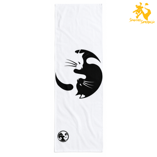 Yinyang Neko | Tenugui - Khăn quấn đầu Kendo 
