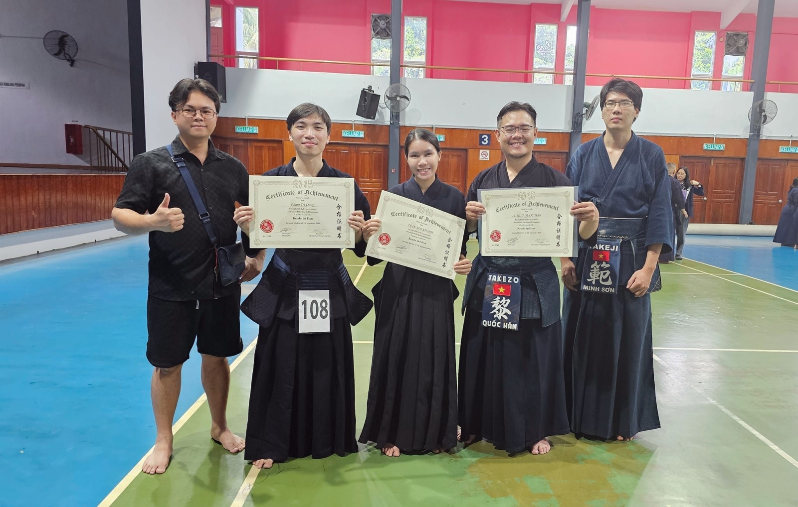 2 HUY CHƯƠNG ĐỒNG, 2 TAM ĐẲNG, 1 NHẤT ĐẲNG! Tại '9th Japanese Ambassador's Cup', Kuala Lumpur, Malaysia  