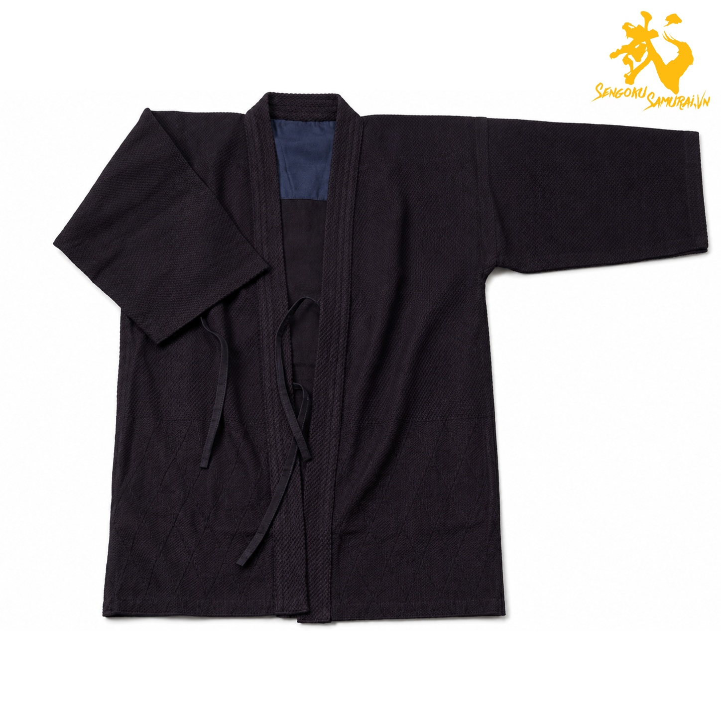 BUSHI (Bộ) | Dougi 1 Lớp AIZOME #6000 (Kendogi & Hakama) 