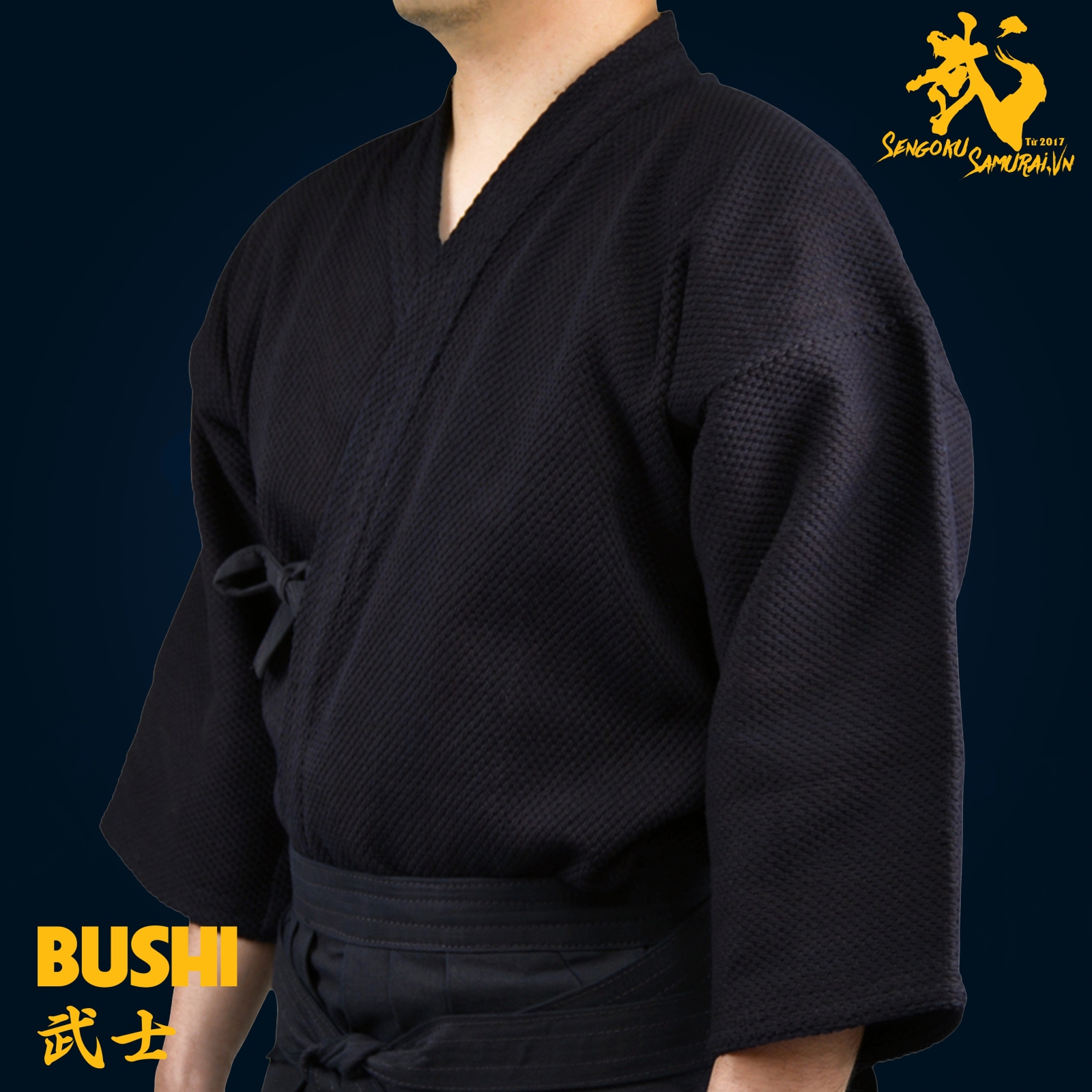 BUSHI-GI (Áo) |  Aizome Kendogi 1 Lớp 