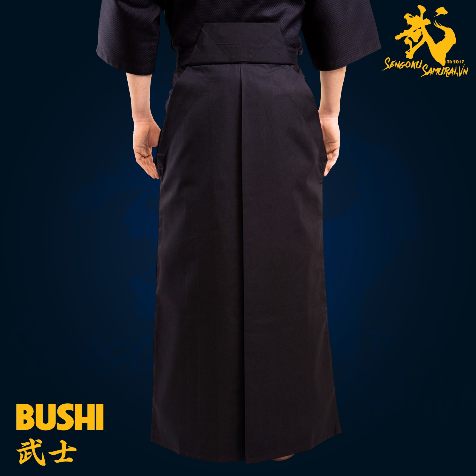 BUSHI-H (Quần) | #6000  Aizome  Hakama 
